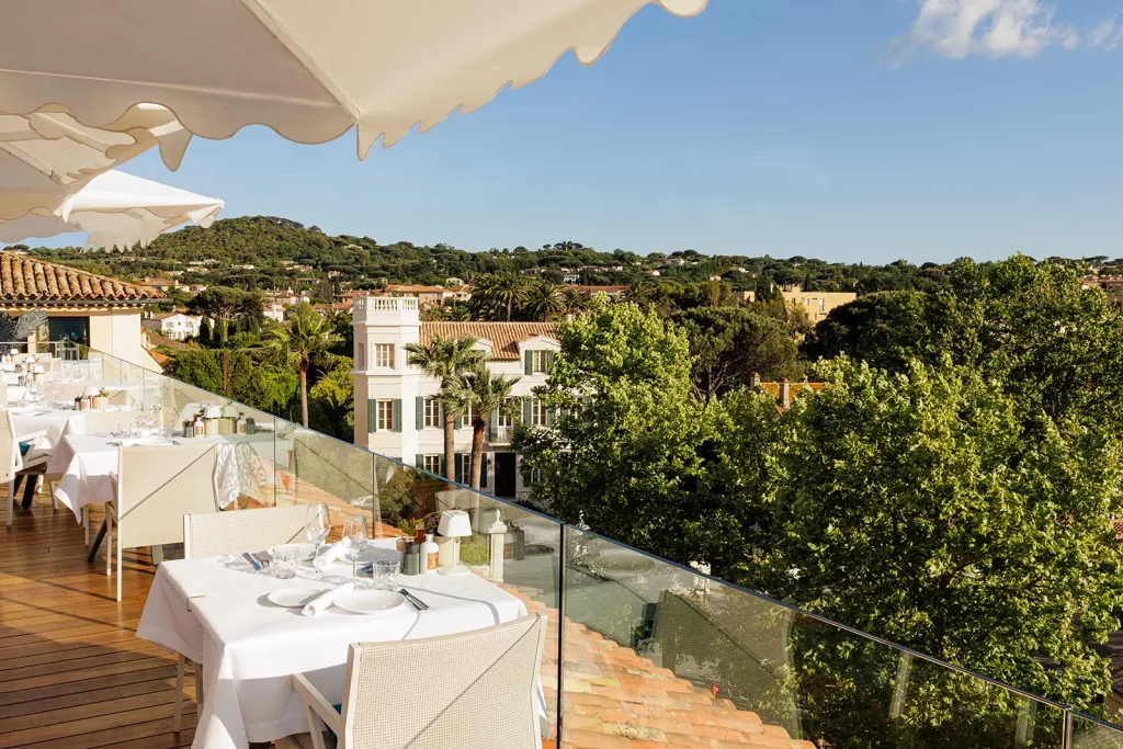 Hôtel de Paris 5 étoiles Saint Tropez, Restaurant & Spa by Clarins