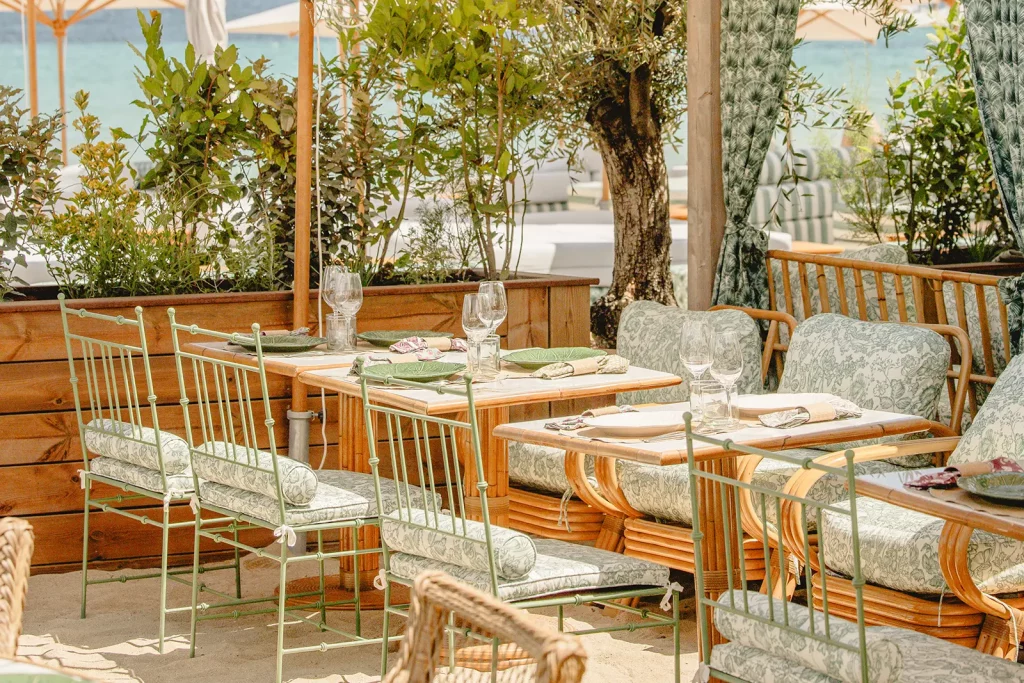 Cybele, plage, restaurant & bar, Ramatuelle