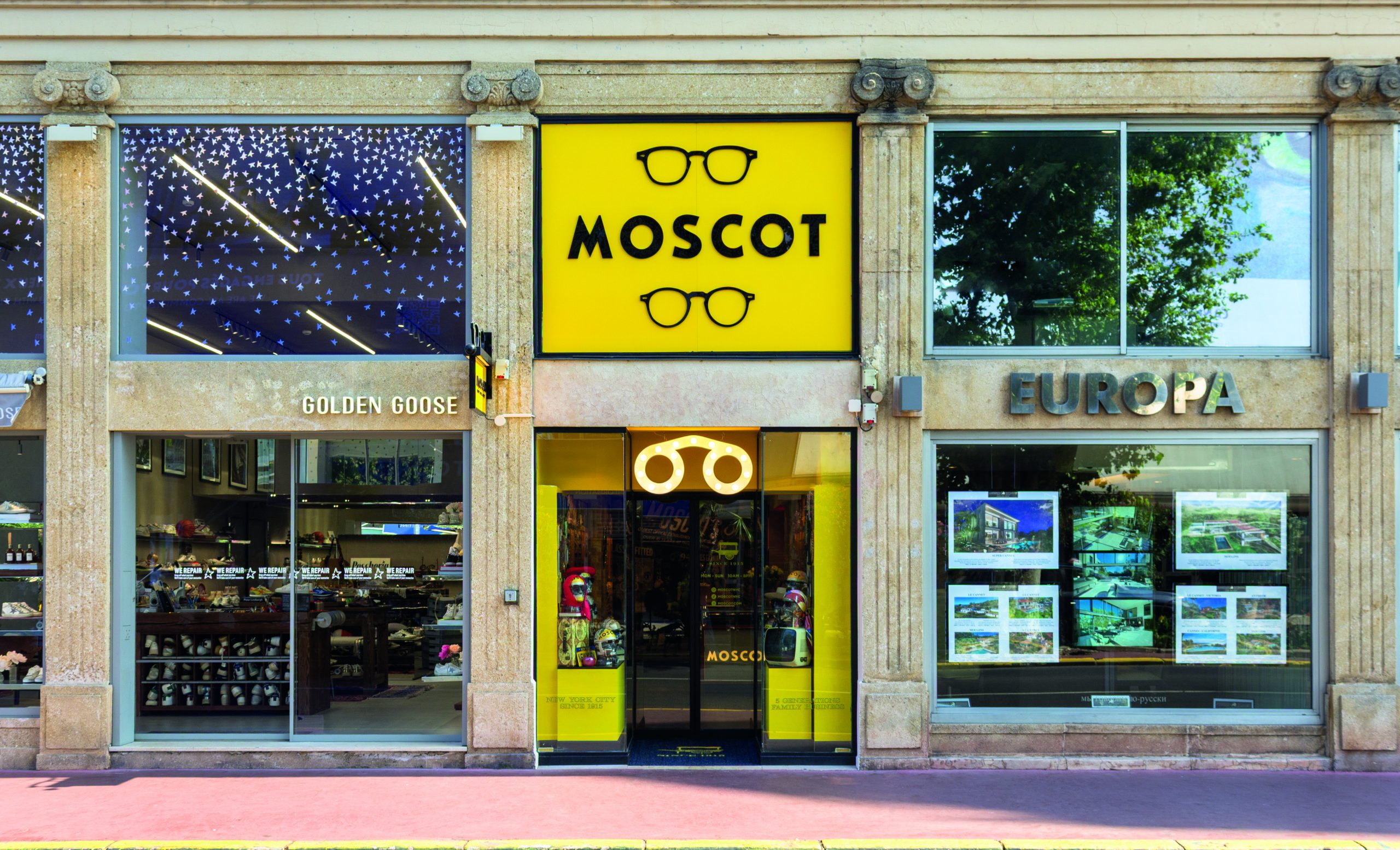 MOSCOT CANNES SHOP